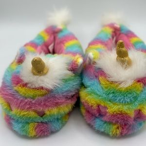 Unicorn house slippers